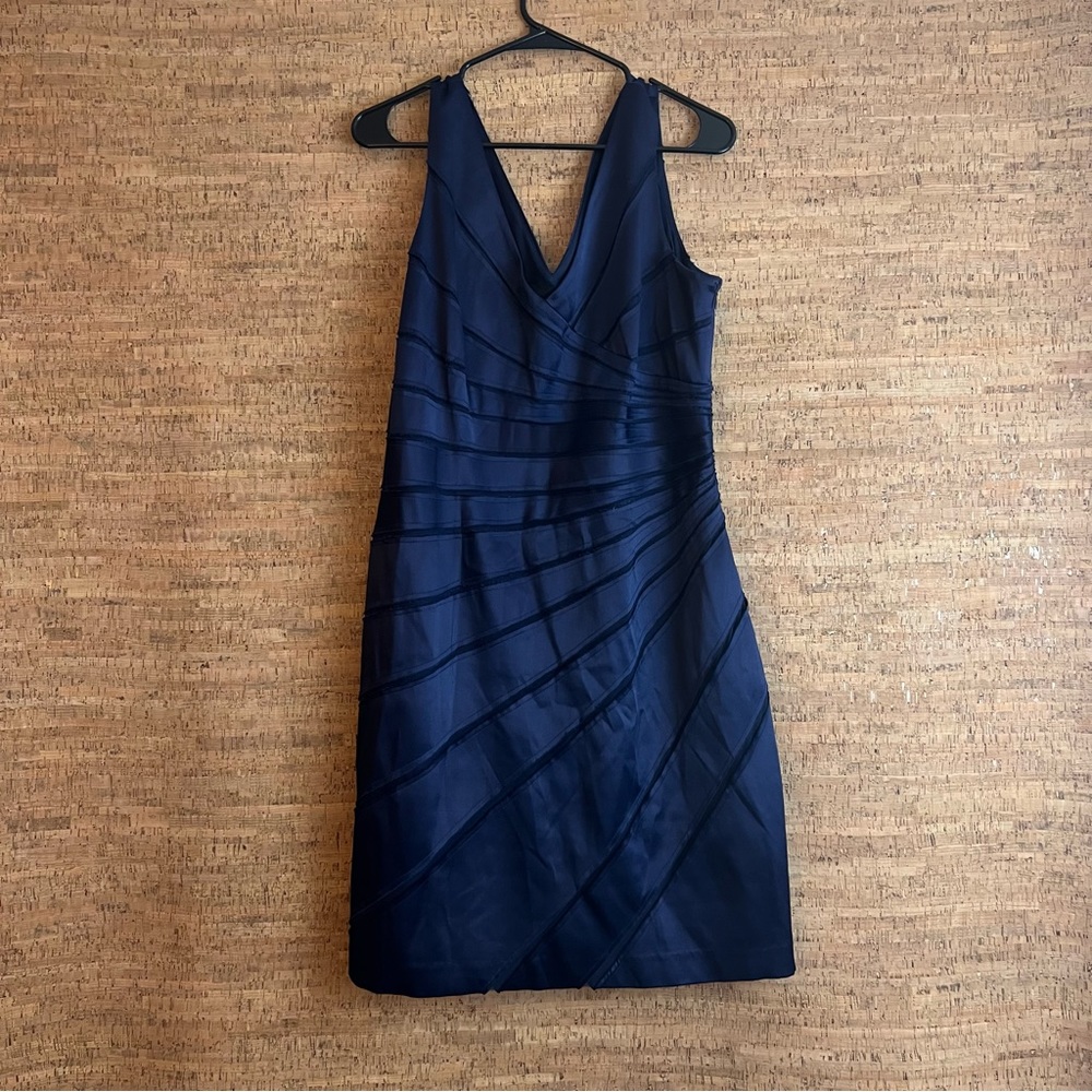 Chetta B Starburst Panel Dress